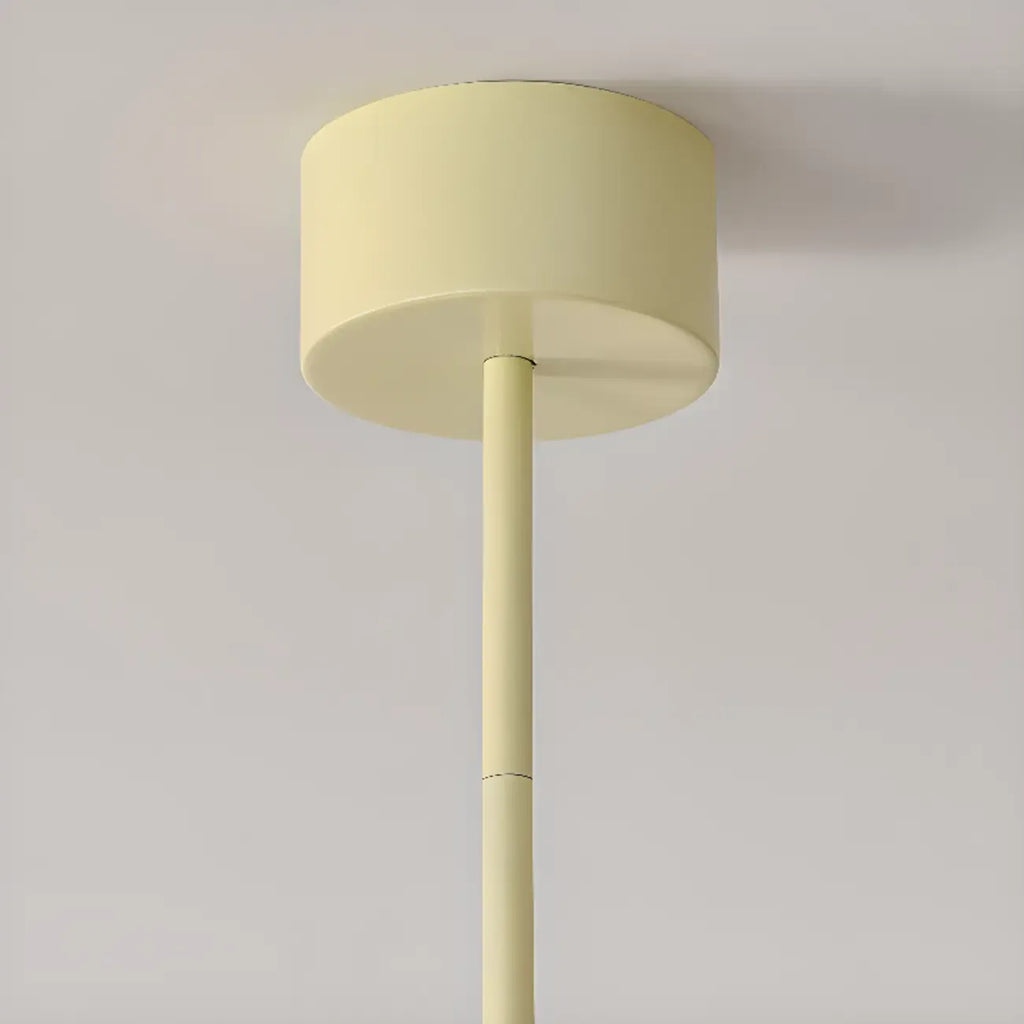 Lampadario moderno a 8 luci con globo in vetro e design regolabile