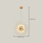 Lustre en cristal de luxe en forme d'étoile, longueur flexible