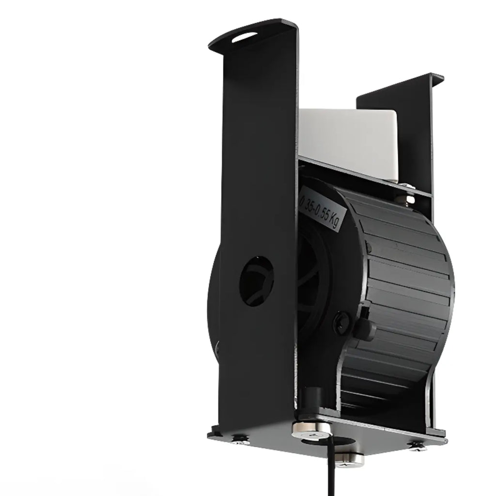 Lampe de chevet suspendue minimaliste noire à LED avec long câble réglable
