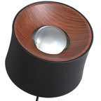 Lampe de chevet suspendue minimaliste noire à LED avec long câble réglable