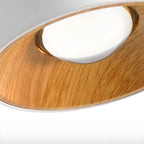 Lampe de chevet suspendue minimaliste noire à LED avec long câble réglable