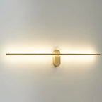 Barre lumineuse LED linéaire minimaliste pour salle de bain - Décoration