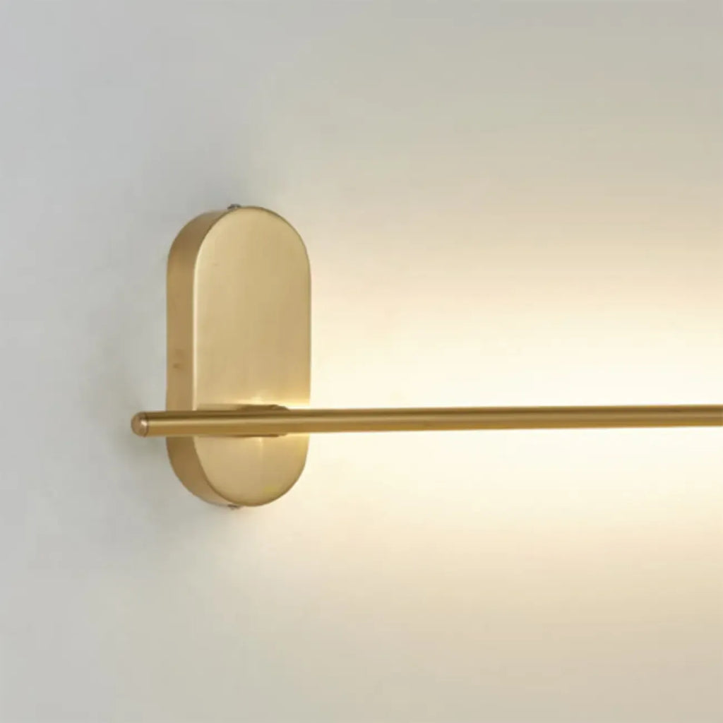 Barre lumineuse LED linéaire minimaliste pour salle de bain - Décoration