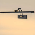 Barre lumineuse LED linéaire minimaliste pour salle de bain