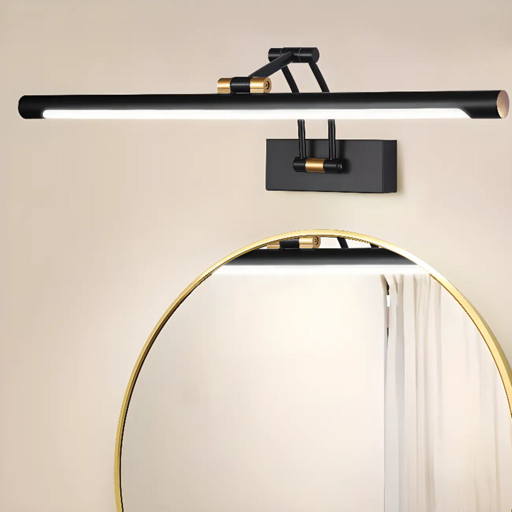 Barre lumineuse LED linéaire minimaliste pour salle de bain
