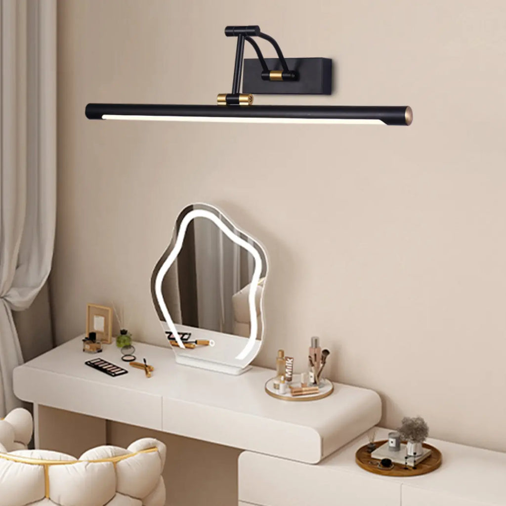 Barre lumineuse LED linéaire minimaliste pour salle de bain