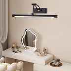 Barre lumineuse LED linéaire minimaliste pour salle de bain