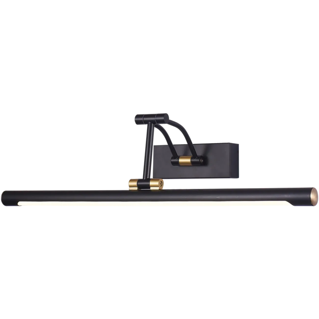 Barre lumineuse LED linéaire minimaliste pour salle de bain