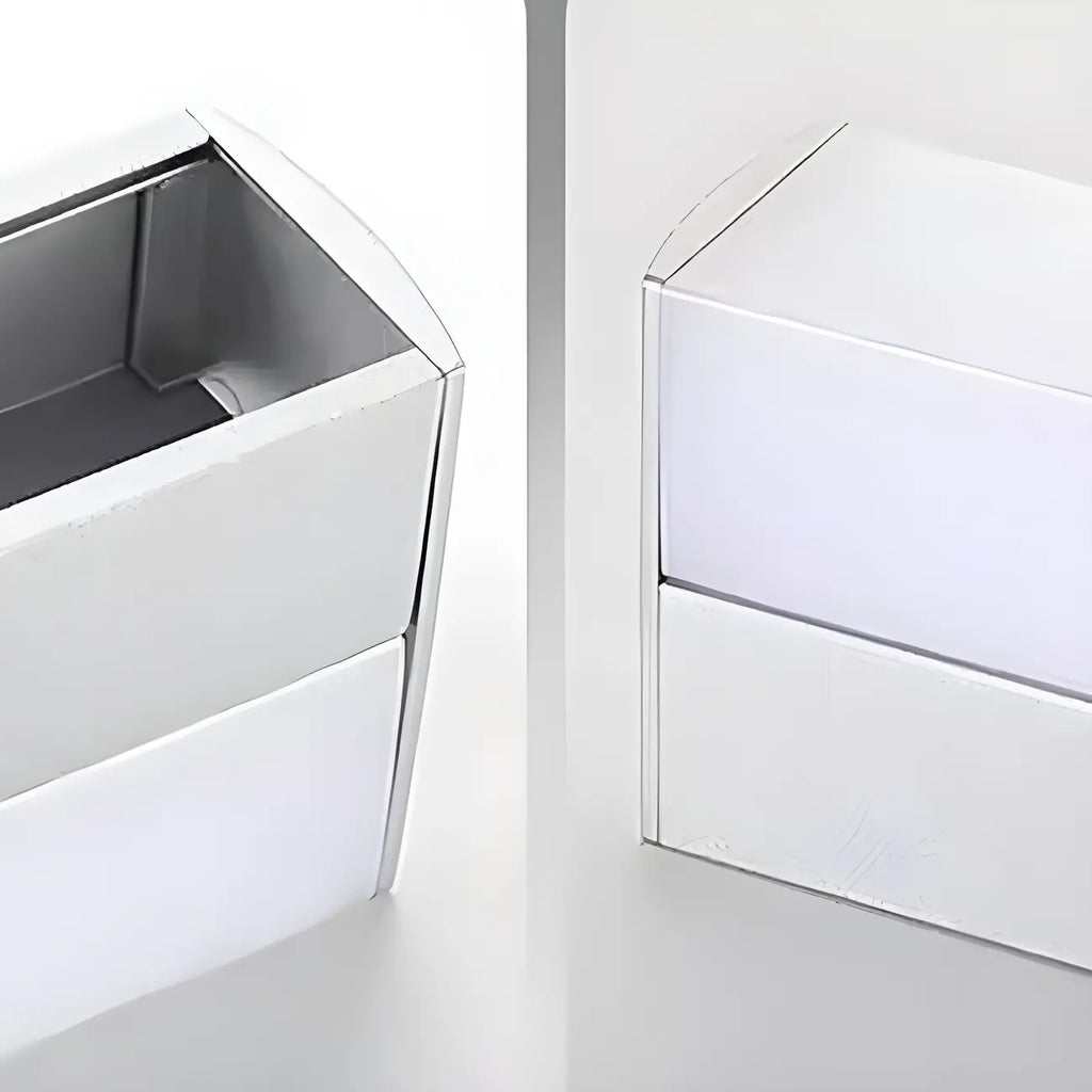 Applique murale LED blanche linéaire moderne à intensité variable pour salle de bain