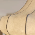 Suspension lanterne design en tissu blanc pour la décoration intérieure
