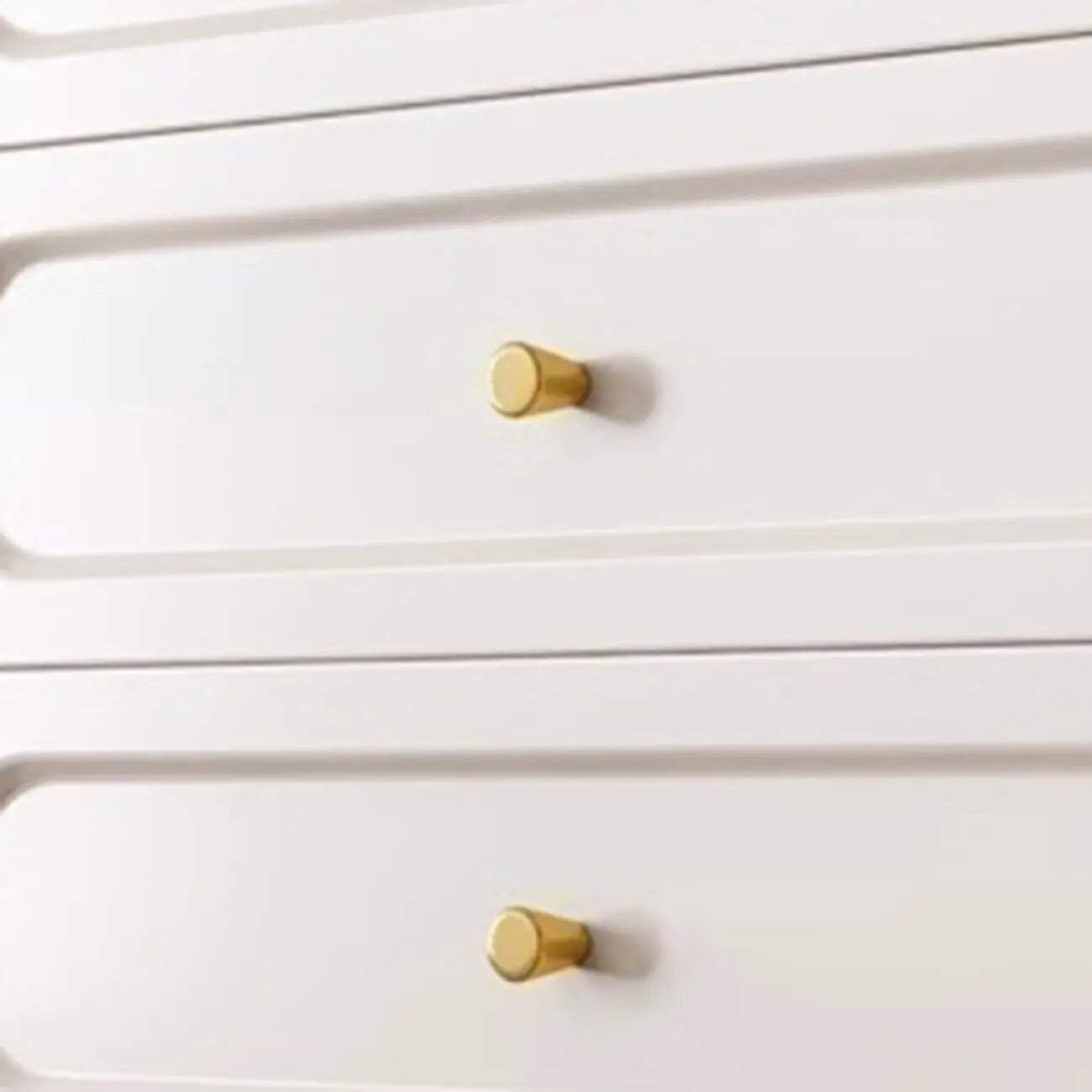 Commode traditionnelle en bois massif à 5 niveaux pour chambre à coucher