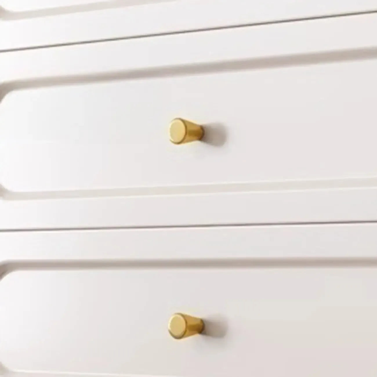 Commode traditionnelle en bois massif à 5 niveaux pour chambre à coucher