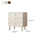 Commode traditionnelle en bois massif à 5 niveaux pour chambre à coucher