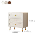 Commode traditionnelle en bois massif à 5 niveaux pour chambre à coucher