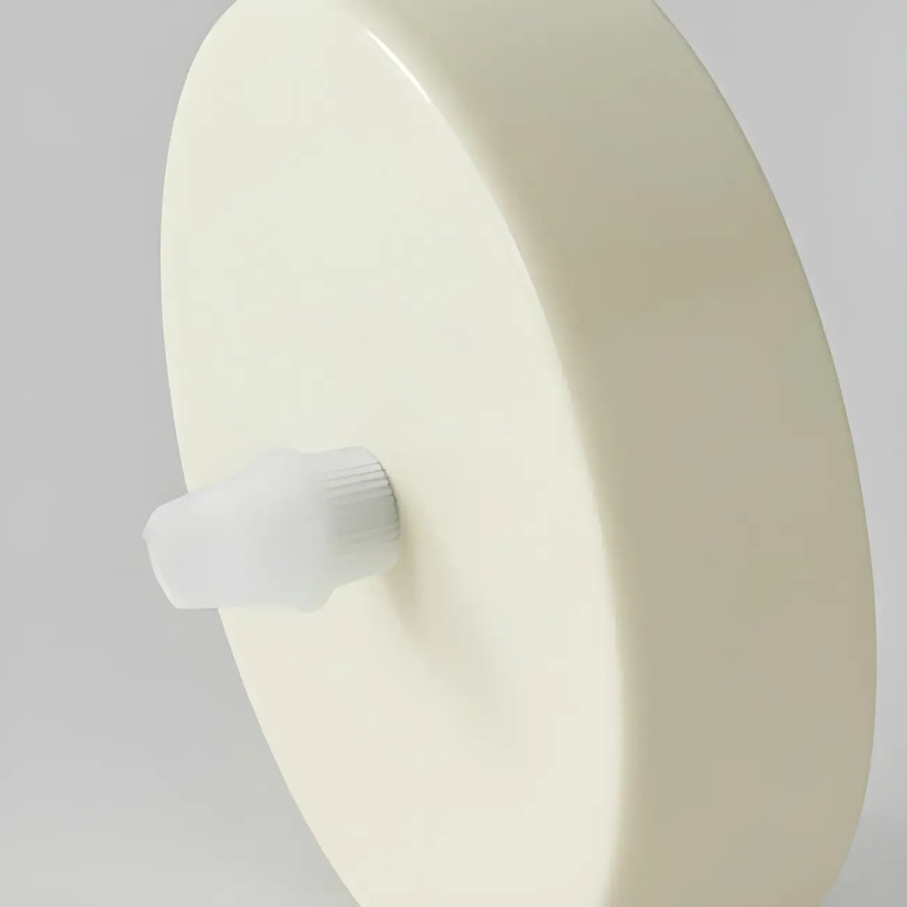 Suspension moderne à 3 lumières en verre blanc perlé