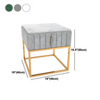 Table de chevet glamour en marbre véritable avec tiroirs et piètement en métal