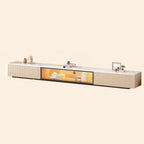 Mobile porta TV Long Stone 63 Champagne con gestione dei cavi