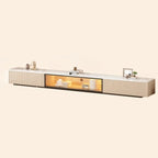 Mobile porta TV Long Stone 63 Champagne con gestione dei cavi