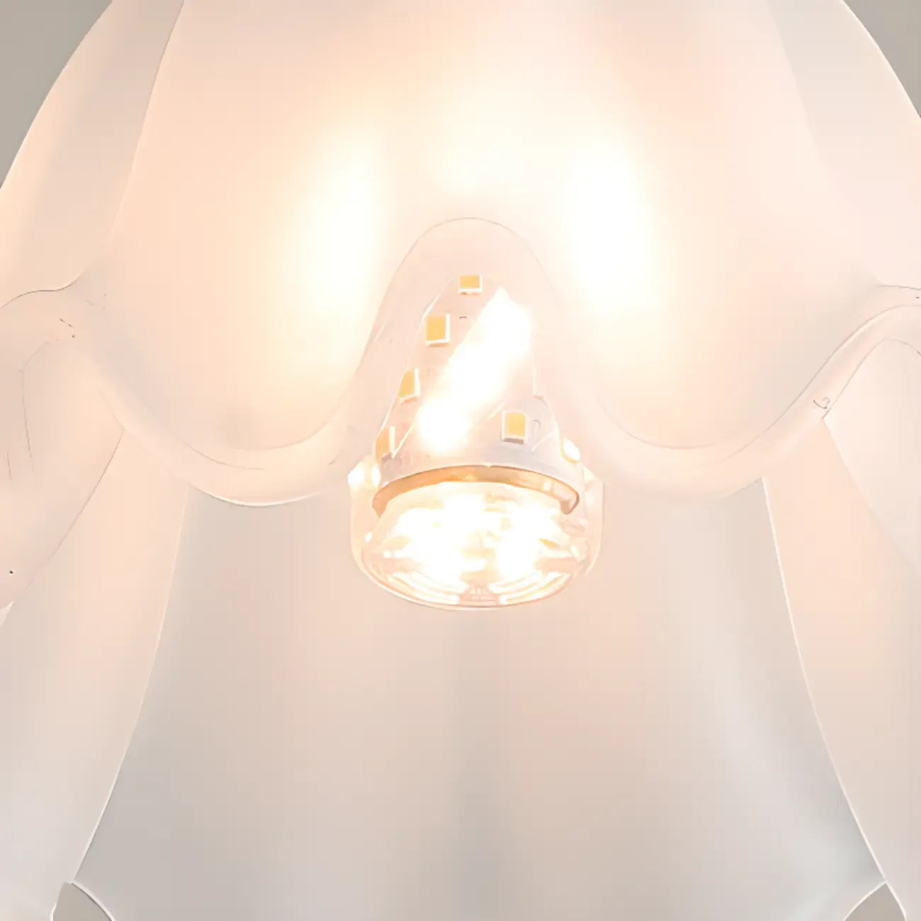 Plafoniera semi-incasso moderna da 13-23 cm per soggiorno