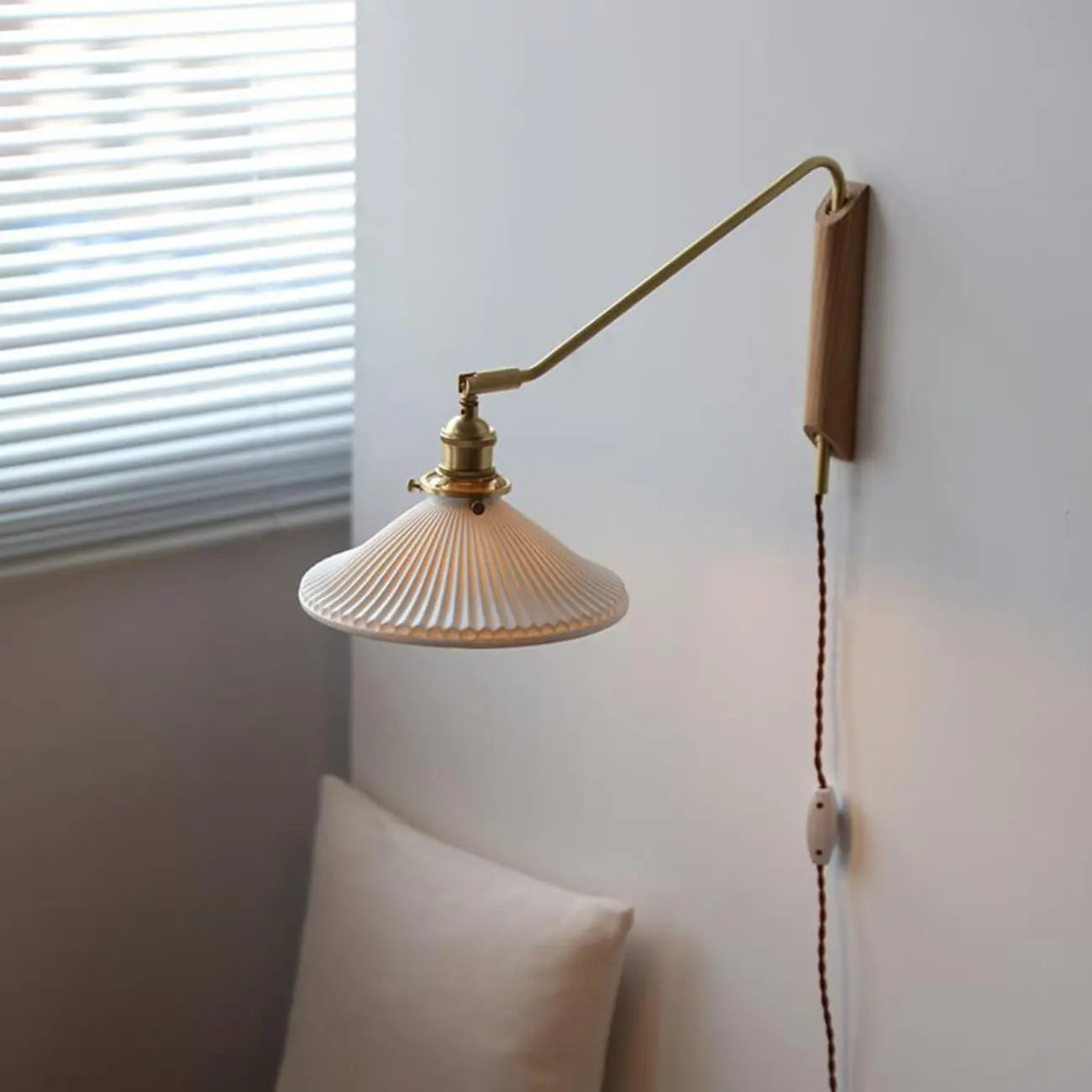 Mini applique murale artistique en céramique pour la maison