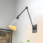 Lampada da parete regolabile da 26'' con braccio orientabile per lettura a bordo letto