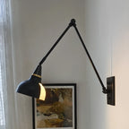 Lampada da parete regolabile da 26'' con braccio orientabile per lettura a bordo letto