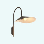 Applique murale à bras articulé de 15 à 19 pouces pour chambre minimaliste