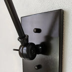 Lampada da parete regolabile da 26'' con braccio orientabile per lettura a bordo letto