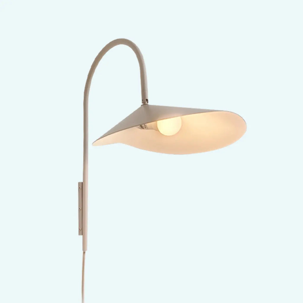 Applique murale à bras articulé de 15 à 19 pouces pour chambre minimaliste