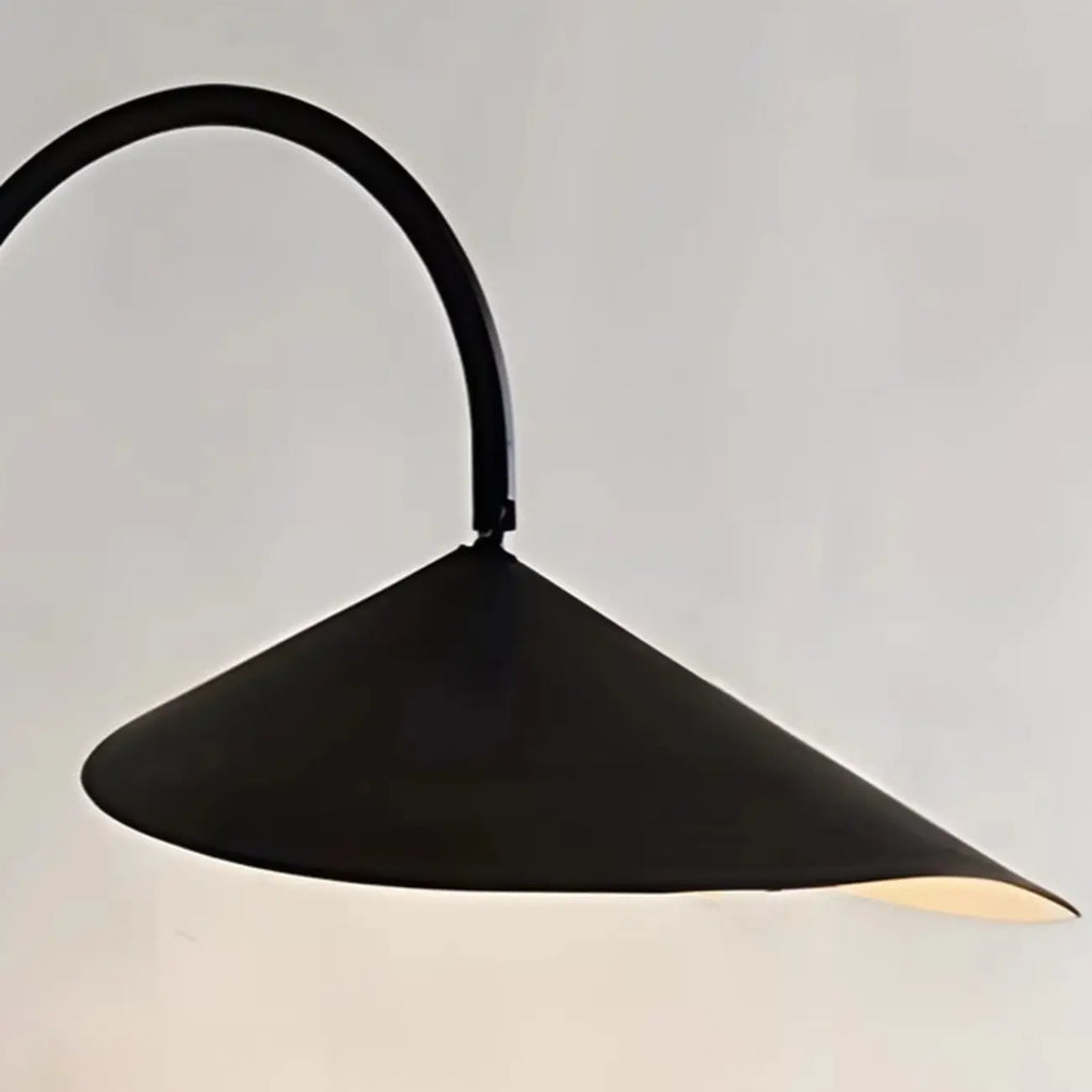 Applique murale à bras articulé de 15 à 19 pouces pour chambre minimaliste