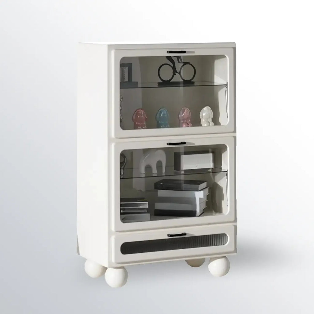 Meuble d'appoint moderne autoportant pour forme rectangulaire