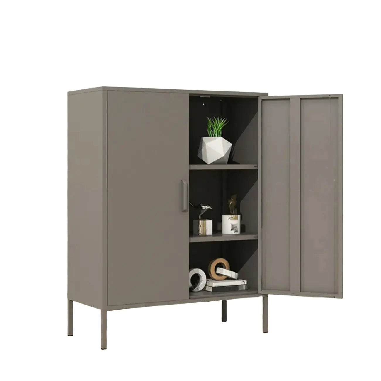 Meuble de rangement moderne autoportant, idéal pour le salon