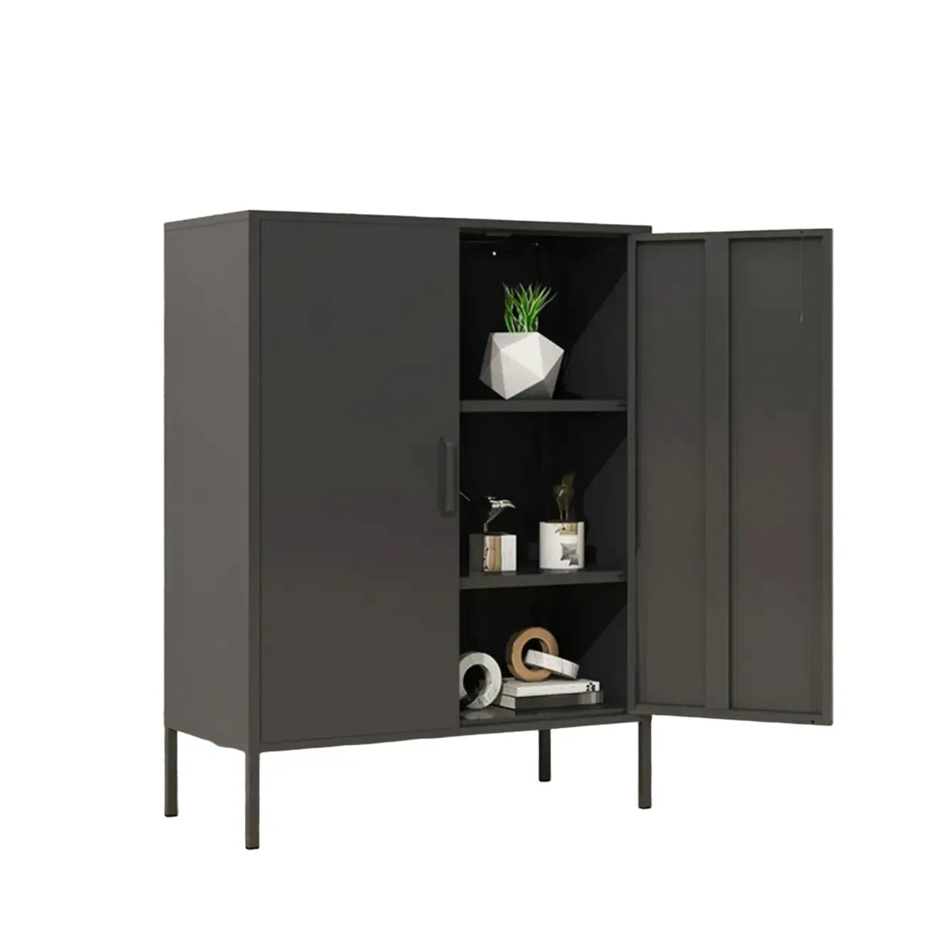Meuble de rangement moderne autoportant, idéal pour le salon