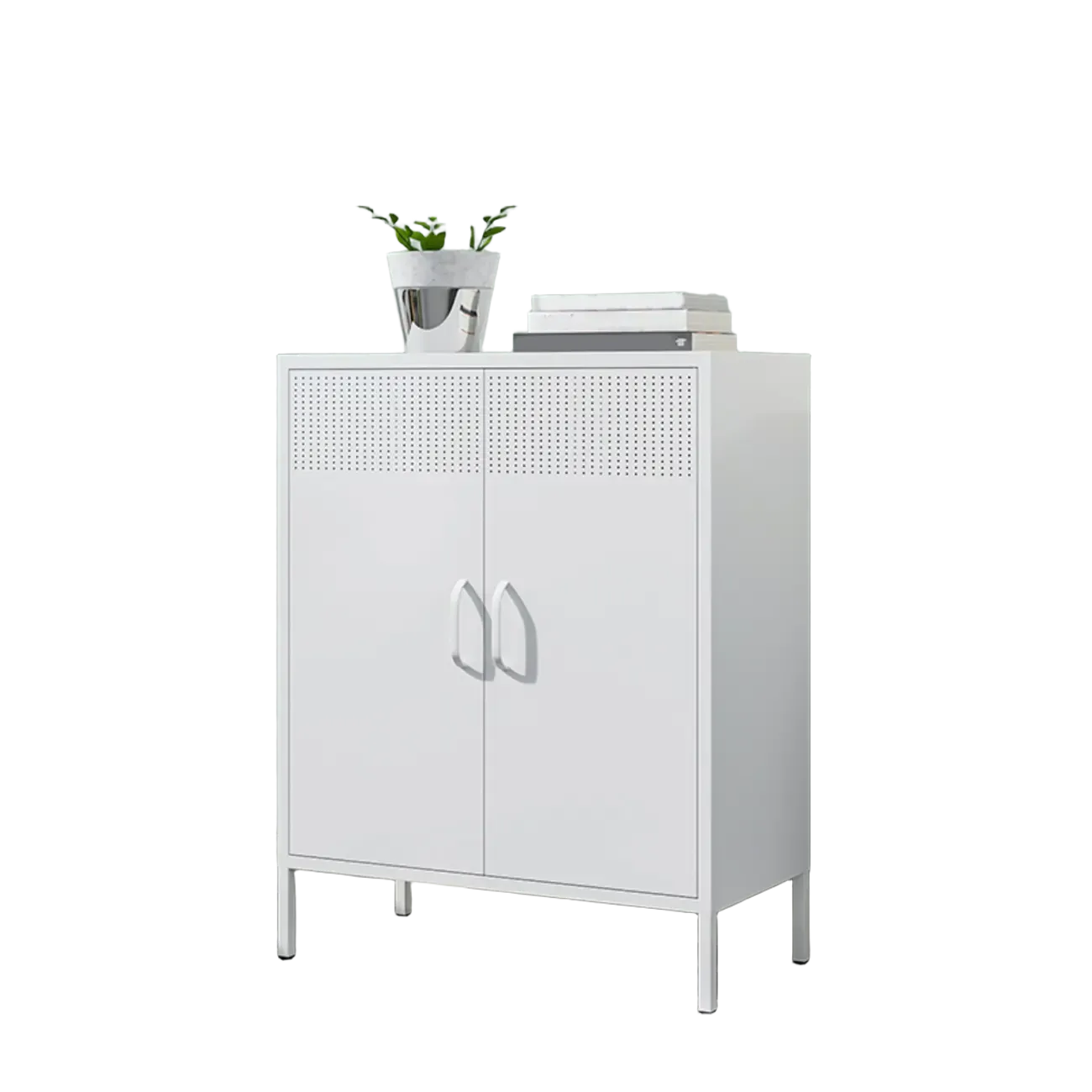 Meuble de rangement moderne autoportant, idéal pour le salon