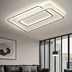 Plafonnier LED encastré moderne avec variateur à trois niveaux