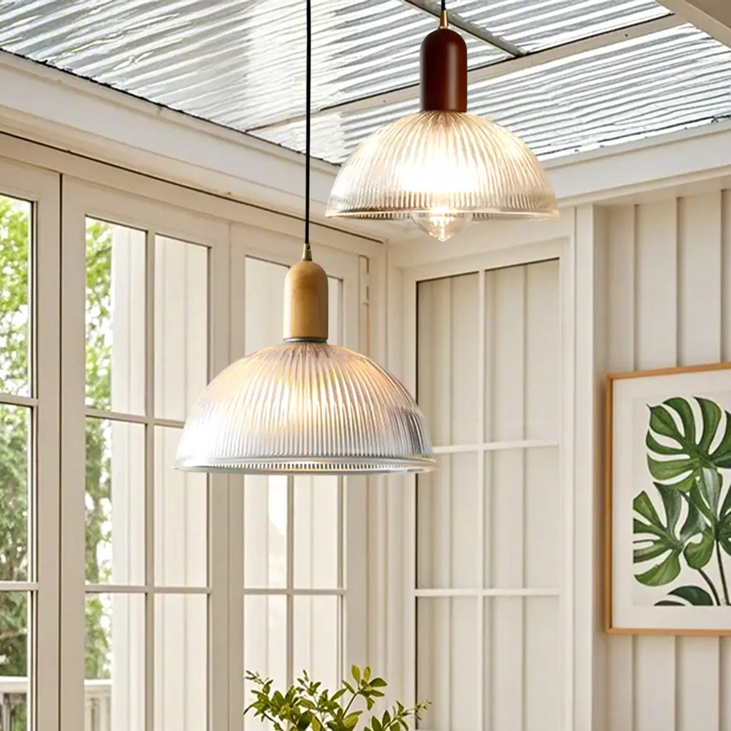 Suspension moderne en verre réglable pour cuisine/salle à manger