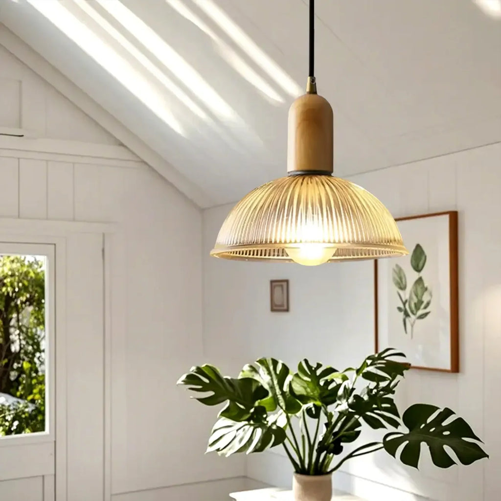 Suspension moderne en verre réglable pour cuisine/salle à manger
