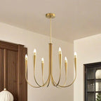 Lustre de plafond à branches de style Mid-Century avec hauteur réglable