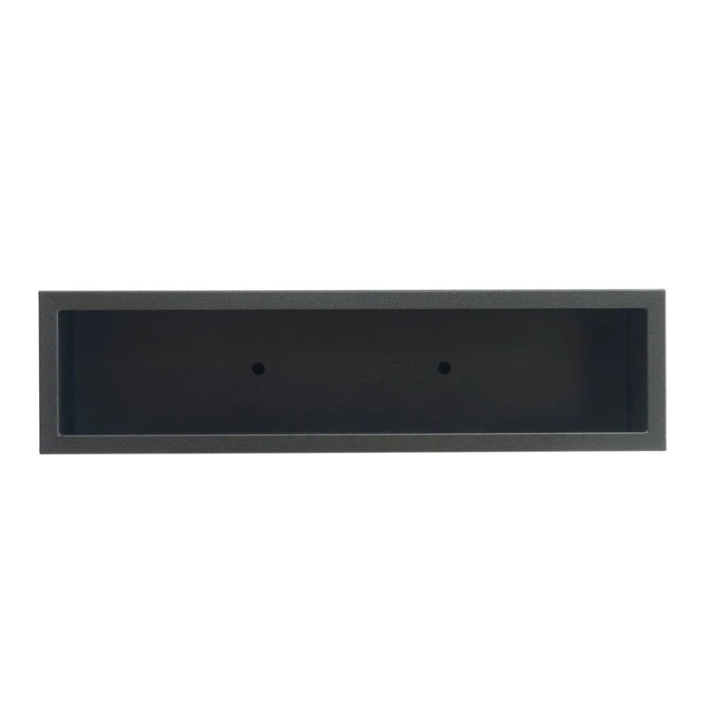 Jardinière Métallique Haute pour Plantes d'Extérieur, 38 po L x 10 po l x 30 po H, Longue et Haute Jardinière en Métal - 38x30x10