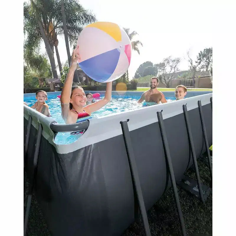 Piscine rectangulaire hors sol Ultra XTR Intex 7,32 m x 3,66 m x 1,32 m avec pompe de filtration