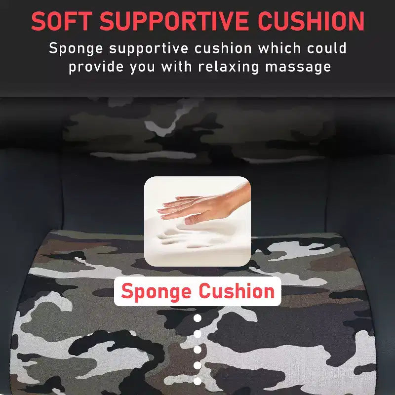 BestMassage Chaise de jeu Chaise de bureau avec soutien lombaire Hauteur réglable Cuir PU Chaise de direction pour femmes, hommes et adultes