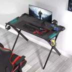 Bureau de jeu 43x23 avec pieds en X