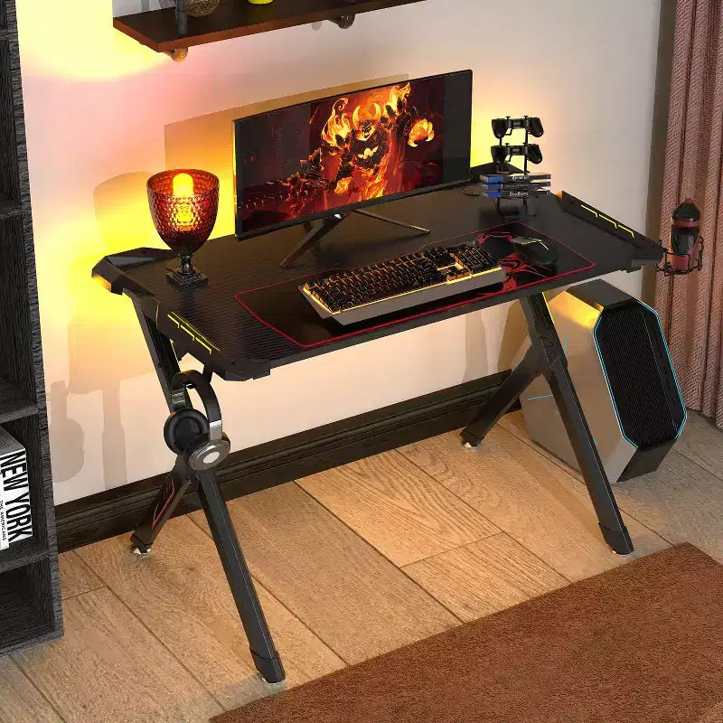 Bureau de jeu 44x25 avec pieds en R