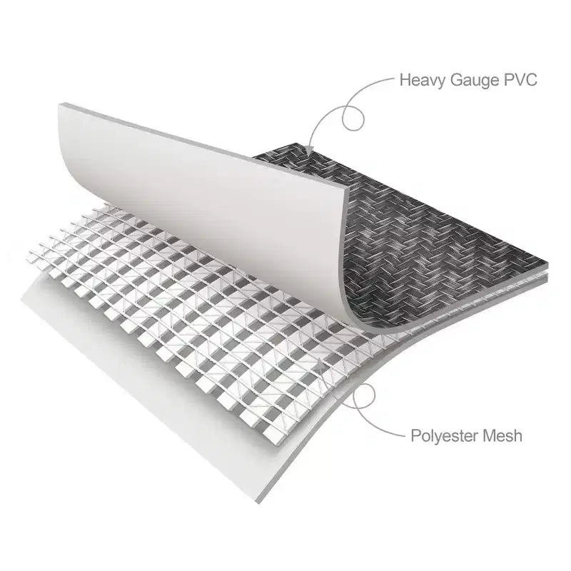Piscine hors-sol ronde Funsicle Oasis Designer de 3,66 m x 91 cm avec pompe de filtration 2-en-1 et échelle – Installation facile pour s'amuser dans le jardin