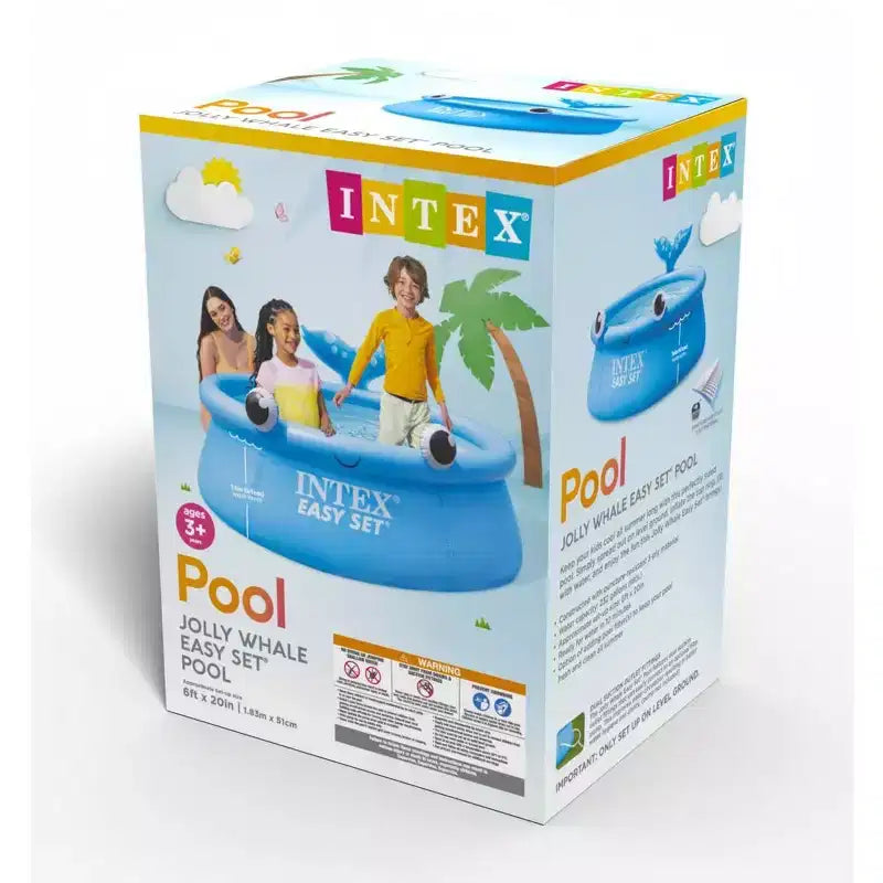 Piscine gonflable Intex 26102EH Jolly Whale Easy Set de 1,83 m x 51 cm