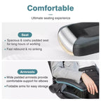 FIRNEWST Next - Level Gaming Comfort: Sedia Ergonomica in Pelle PU con Braccioli Ribaltabili Regolabili