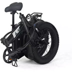 Bicicletta elettrica per adulti, Ebike pieghevole con pneumatici fat da 20 x 4.0, batteria rimovibile da 48V e cambio a 7 velocità, ideale per il pendolarismo