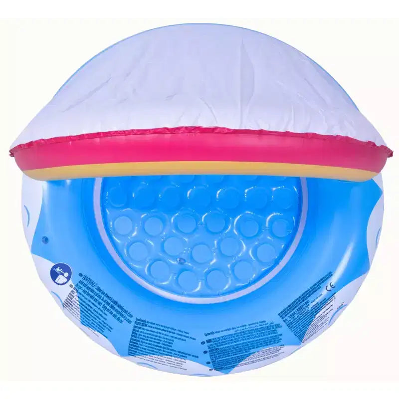 Piscine gonflable pour bébé avec auvent arc-en-ciel Pool Central 37