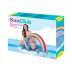 Piscine gonflable pour bébé avec auvent arc-en-ciel Pool Central 37