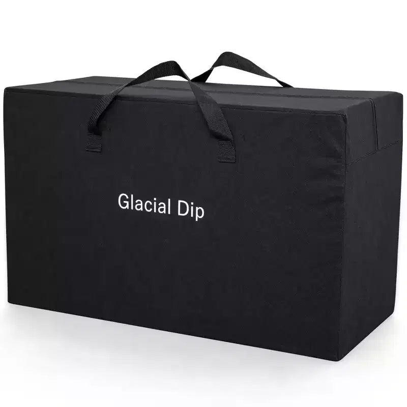 Baignoire gonflable SaluSpa Glacial Dip pour bain froid, marbre noir, utilisation toute l'année